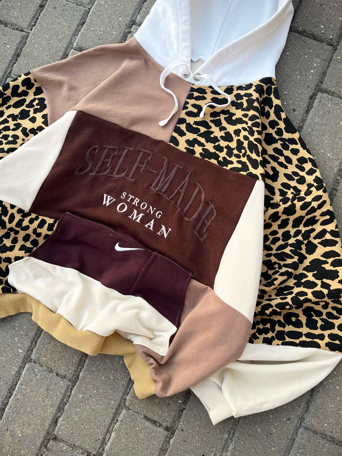 'PATCHWORK' HOODIE (XL)