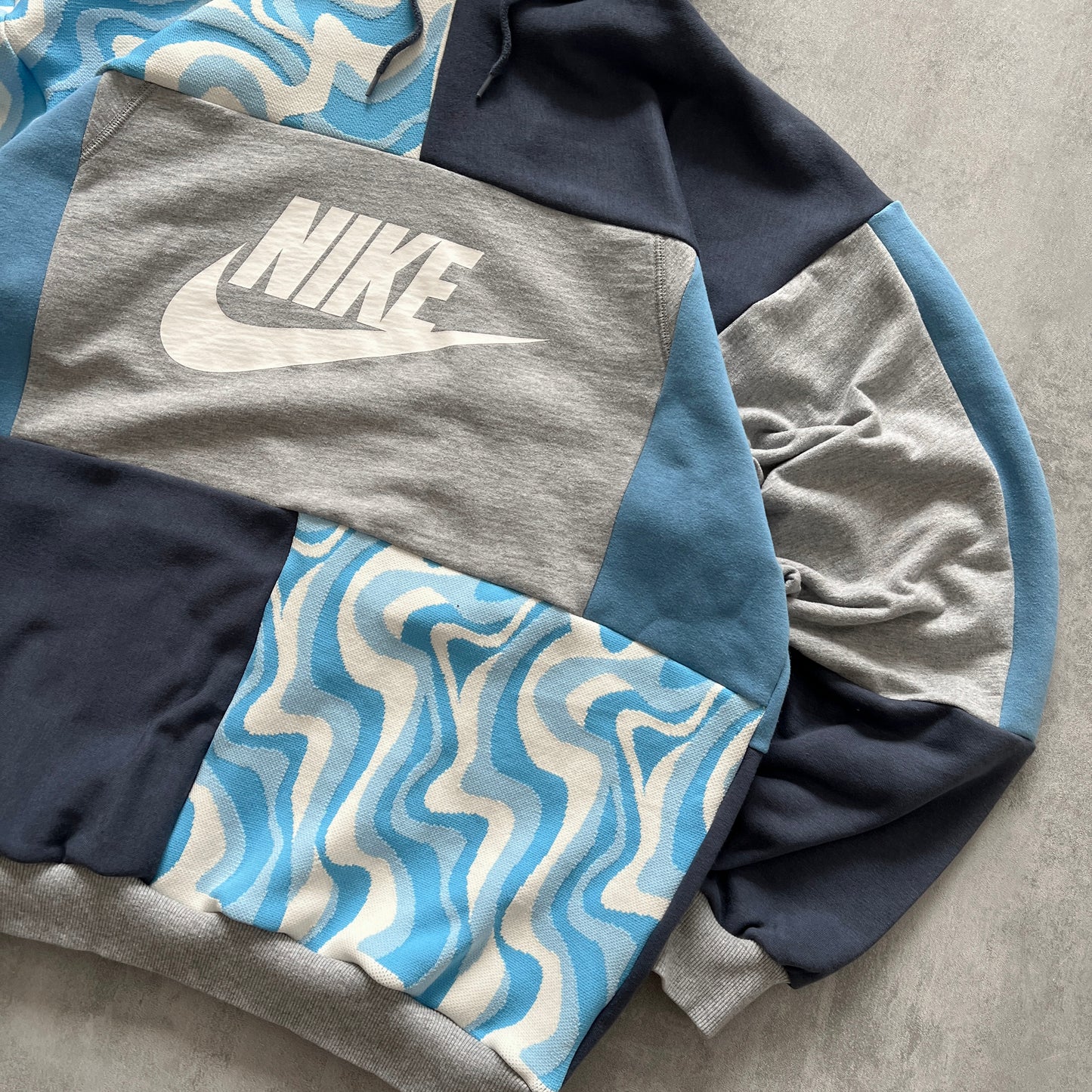 'PATCHWORK' HOODIE (XL)