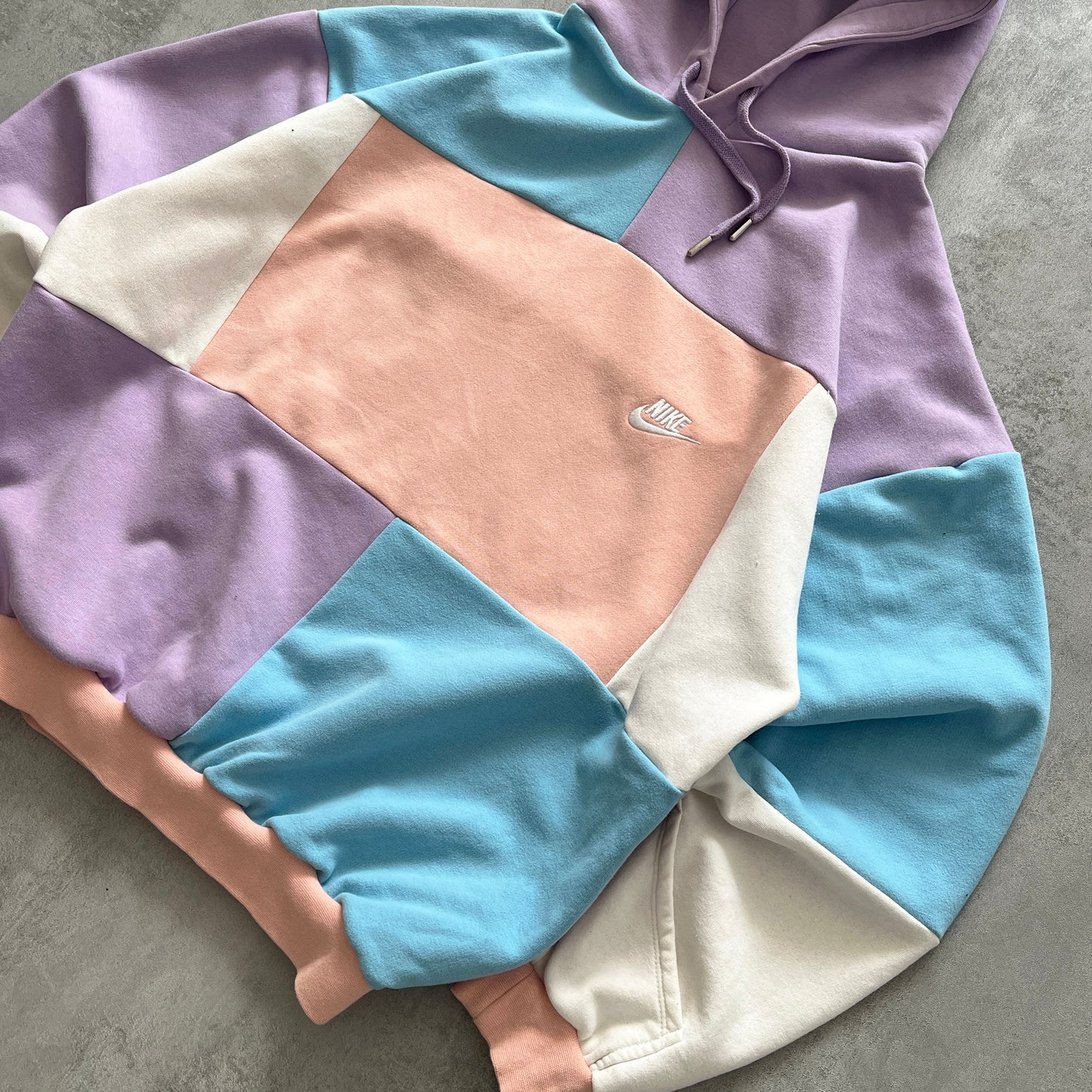 'PATCHWORK' HOODIE (XL)