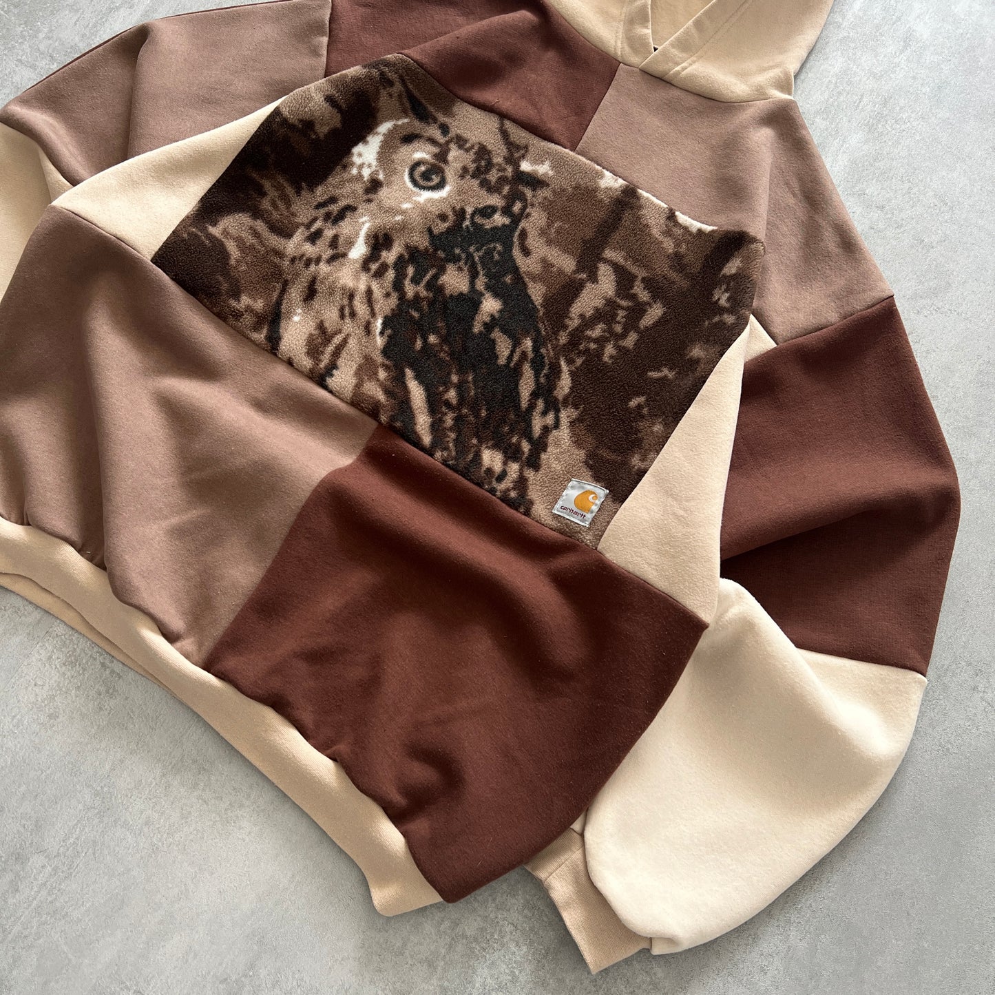 'PATCHWORK' HOODIE (XL)