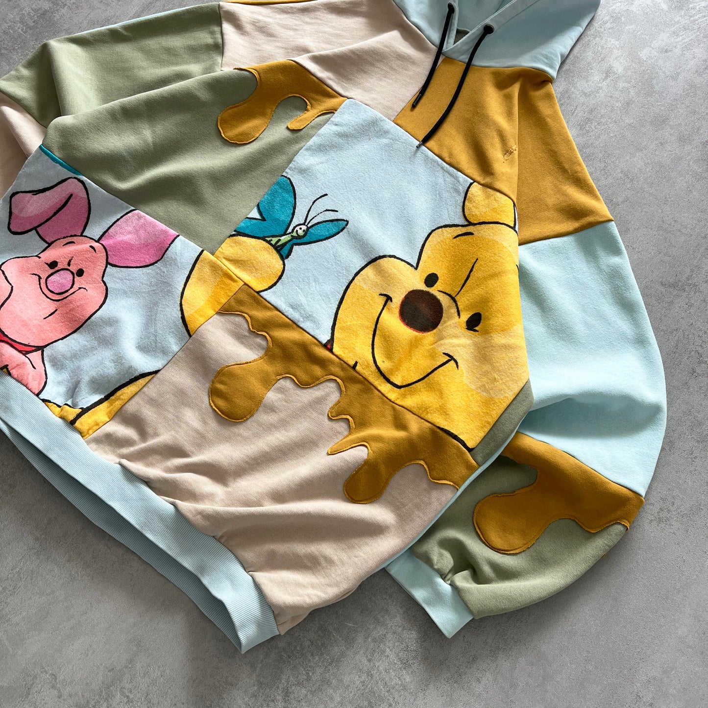 'HUNNY' PATCHWORK HOODIE (XXL)