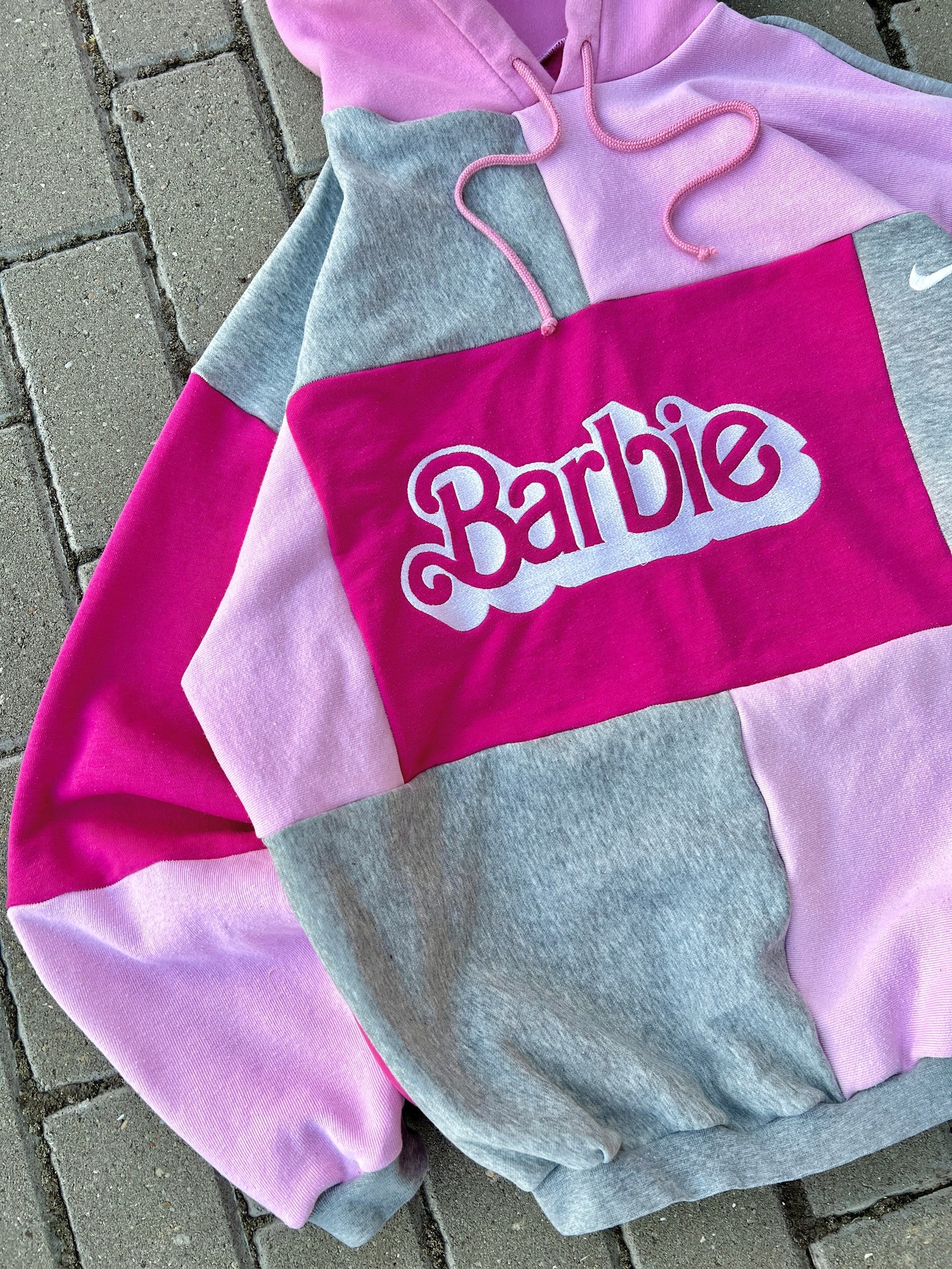 'PRINCESS' PATCHWORK HOODIE (L)