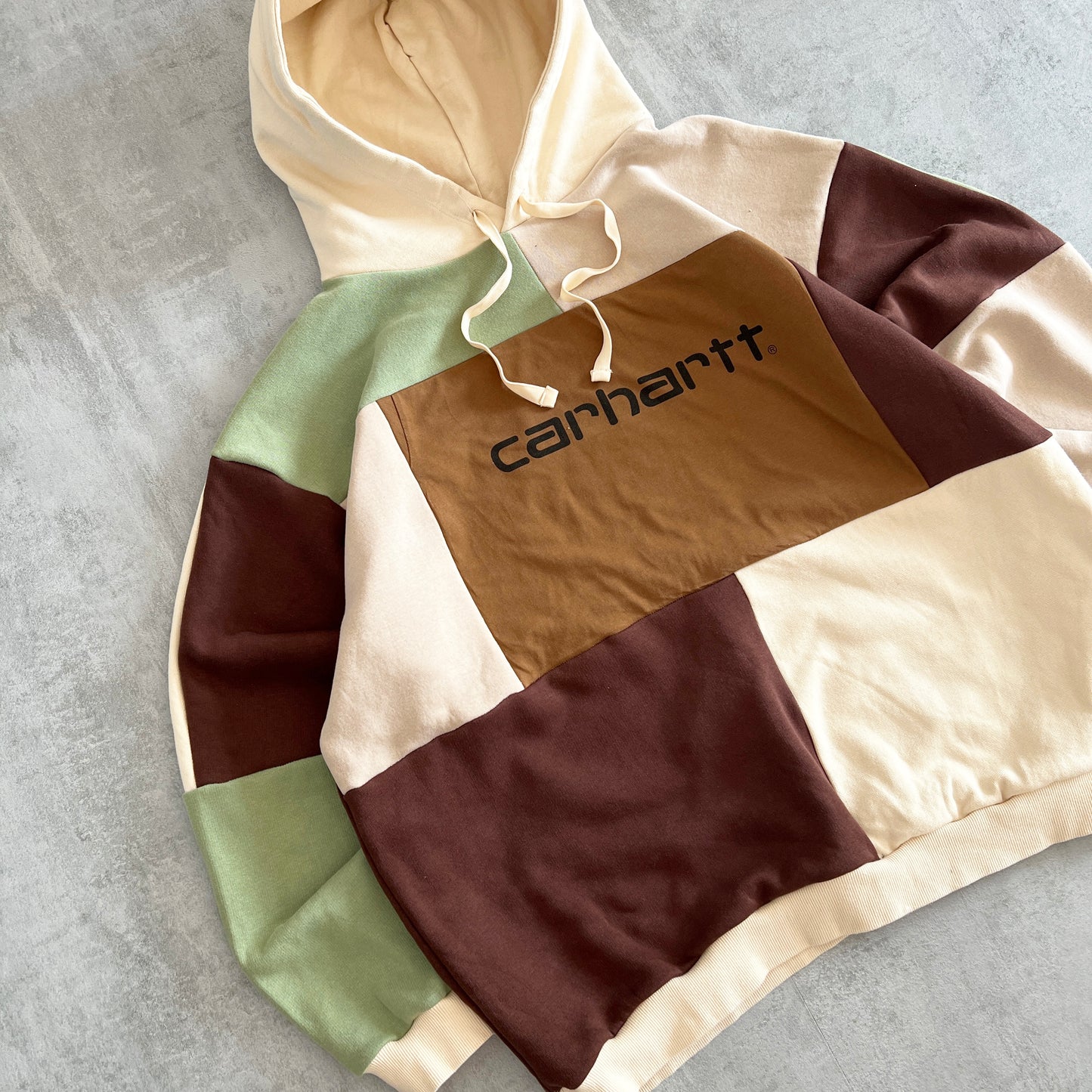 'PATCHWORK' HOODIE (XL)