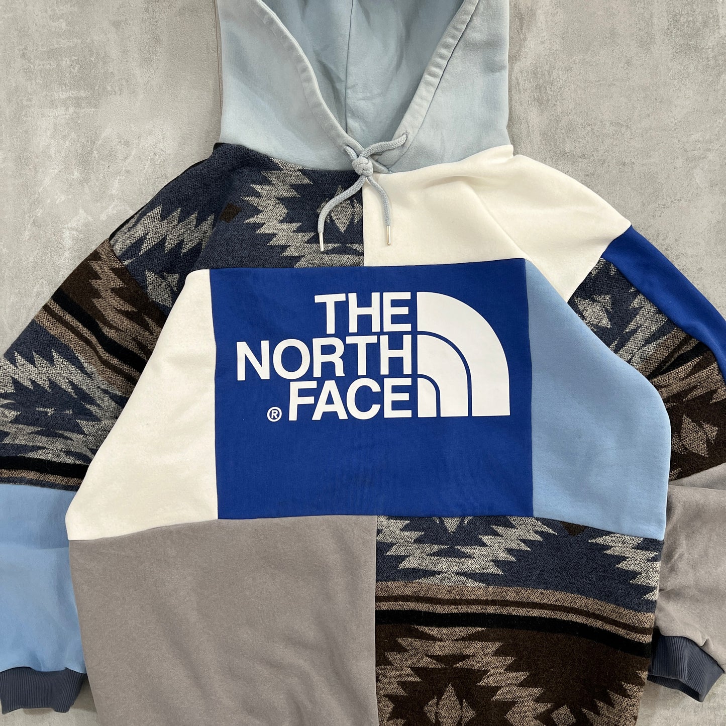 'PATCHWORK' HOODIE (L-XL)