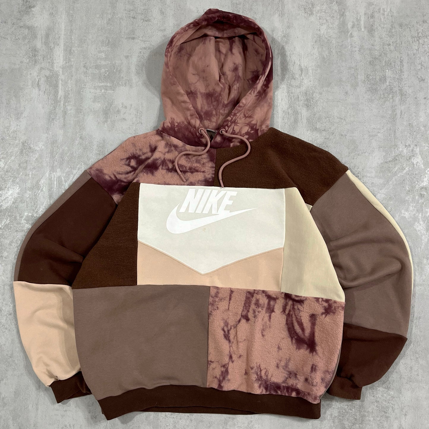 'PATCHWORK' HOODIE (XL)