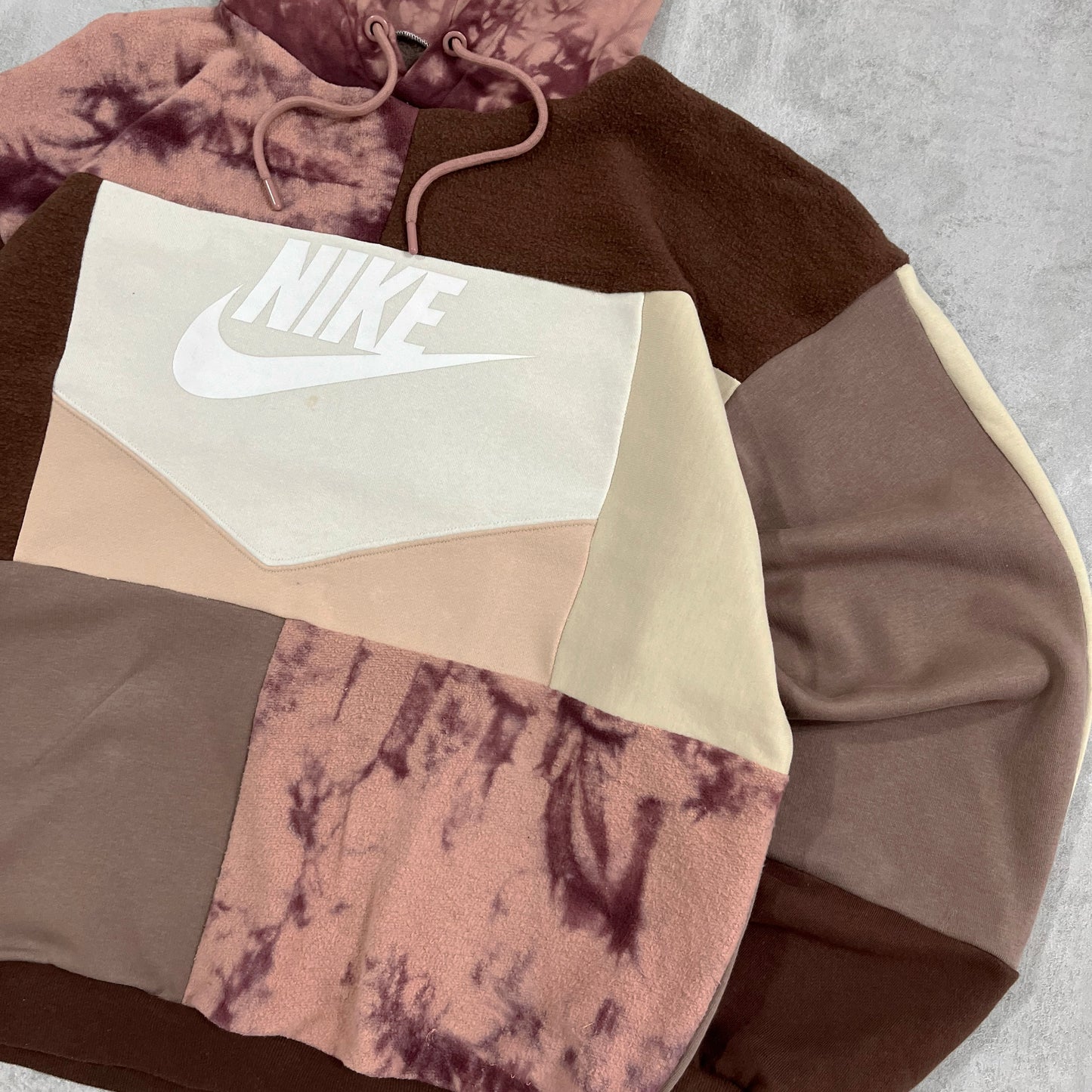 'PATCHWORK' HOODIE (XL)