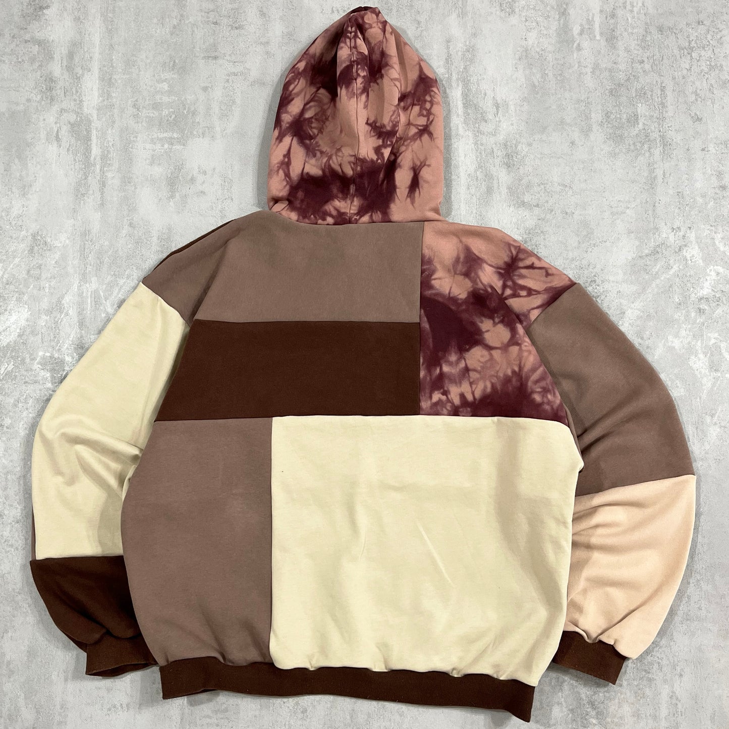 'PATCHWORK' HOODIE (XL)