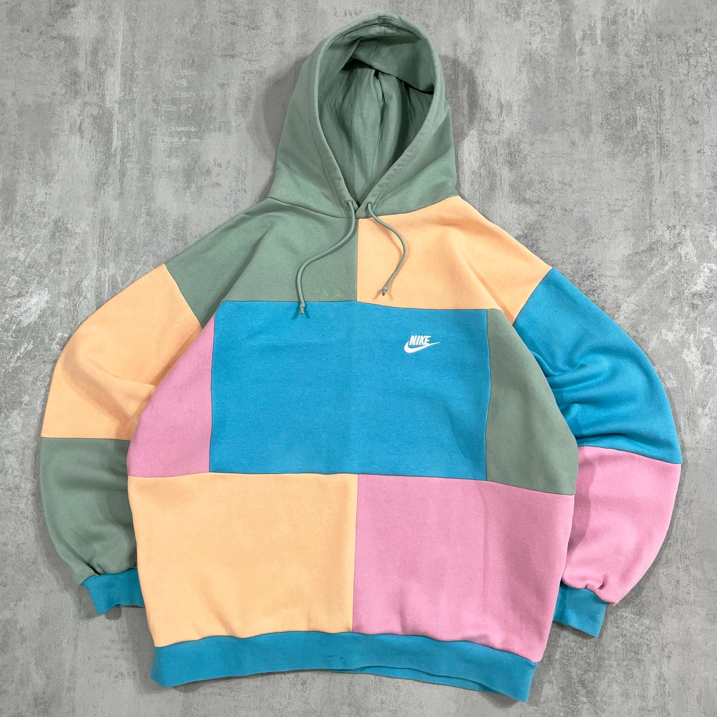 'PATCHWORK' HOODIE (XL)