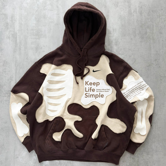 'KEEP LIFE SIMPLE' HOODIE (L)