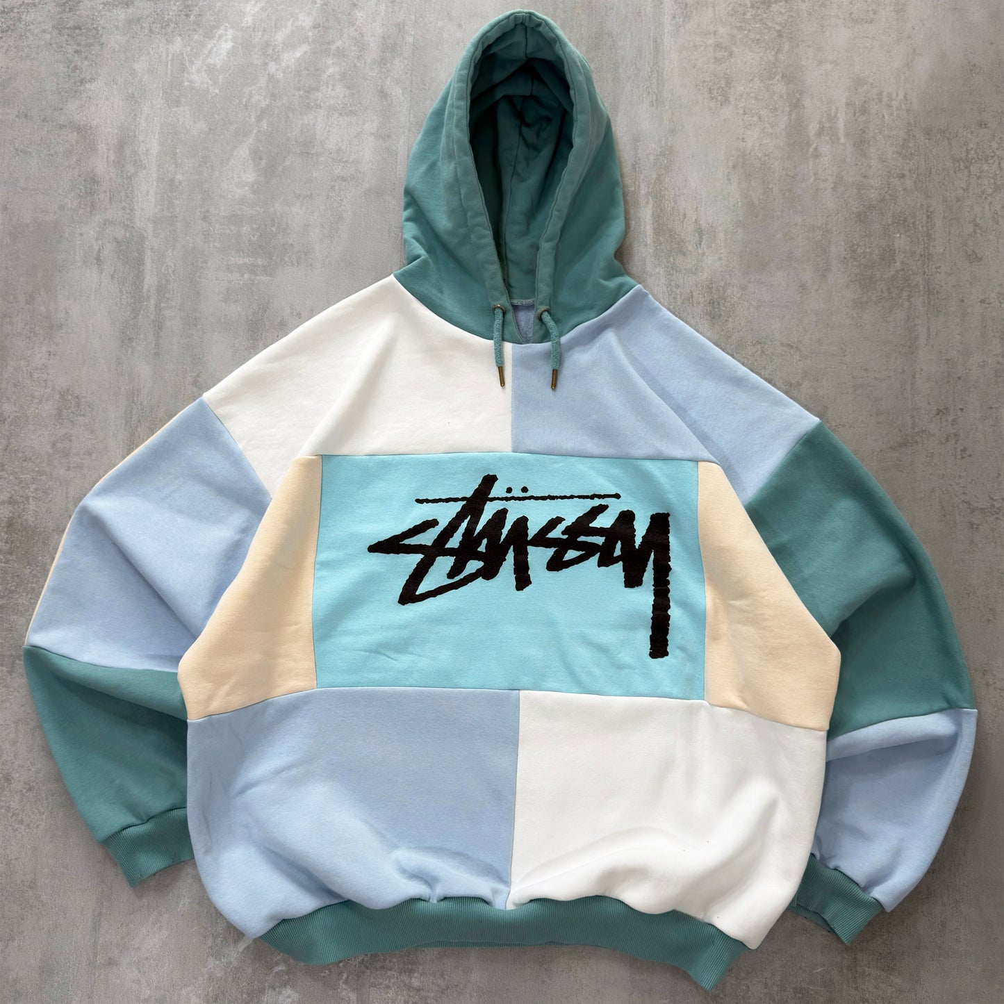 'PATCHWORK' HOODIE (XL)