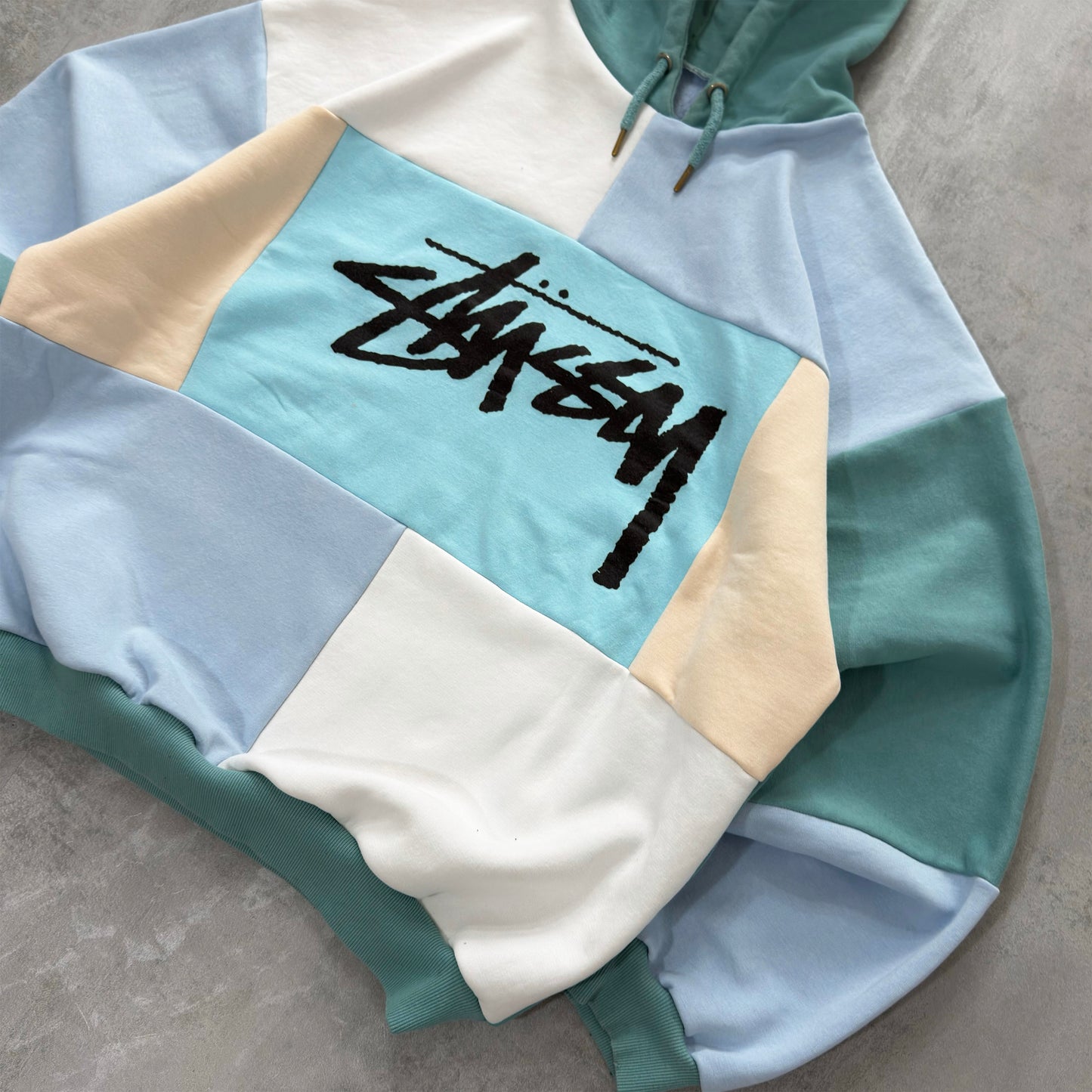 'PATCHWORK' HOODIE (XL)