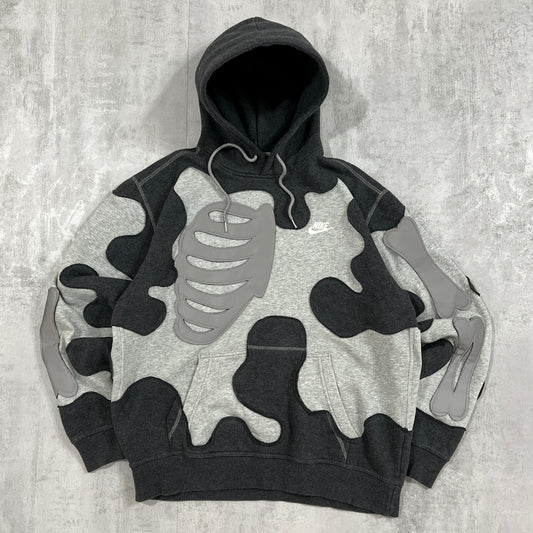 'BONES' REFLECTIVE HOODIE (L)