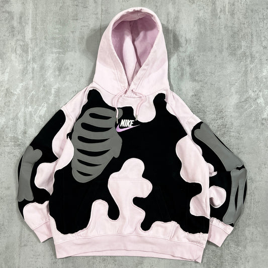 'BONES' REFLECTIVE HOODIE (w M)