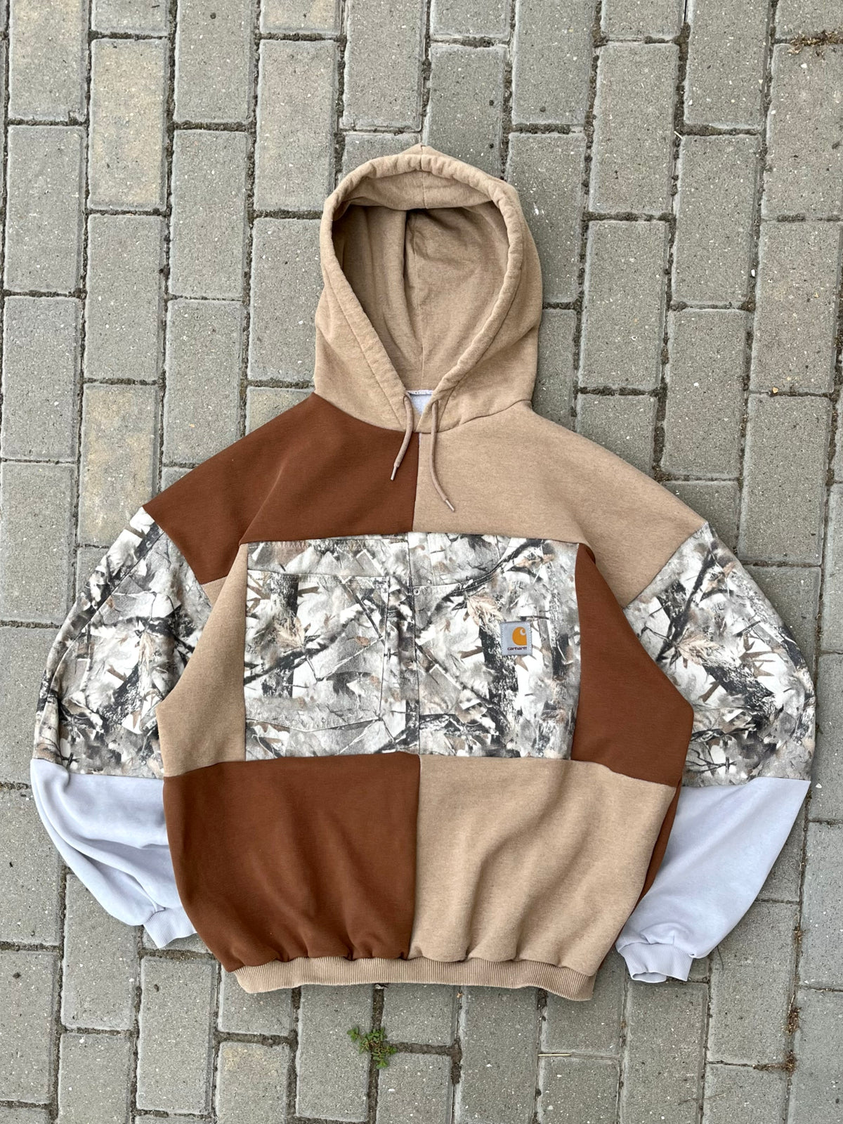 'PATCHWORK' HOODIE (XL)