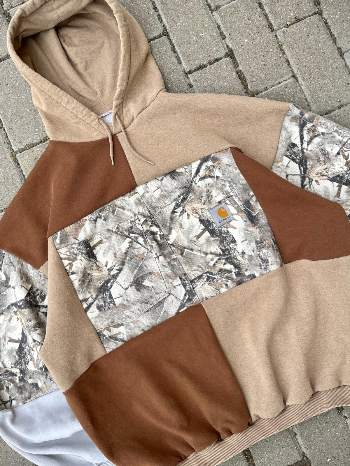 'PATCHWORK' HOODIE (XL)