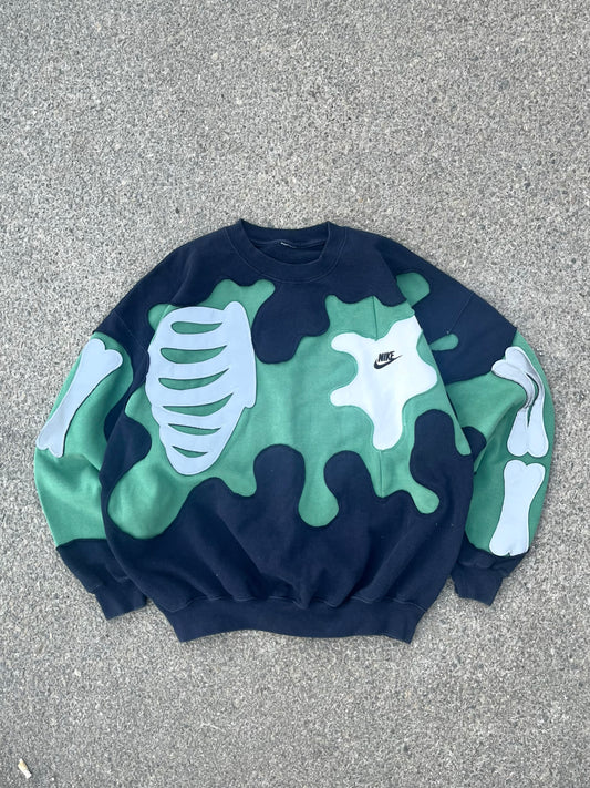 'BONES' REFLECTIVE SWEATSHIRT (L)