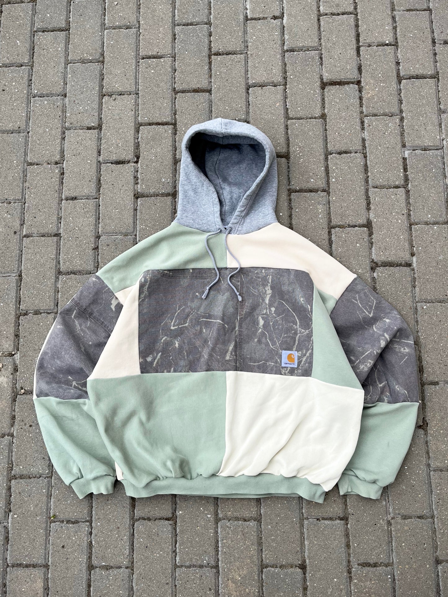 'PATCHWORK' HOODIE (XXL)