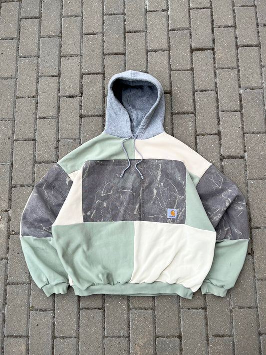'PATCHWORK' HOODIE (XXL)