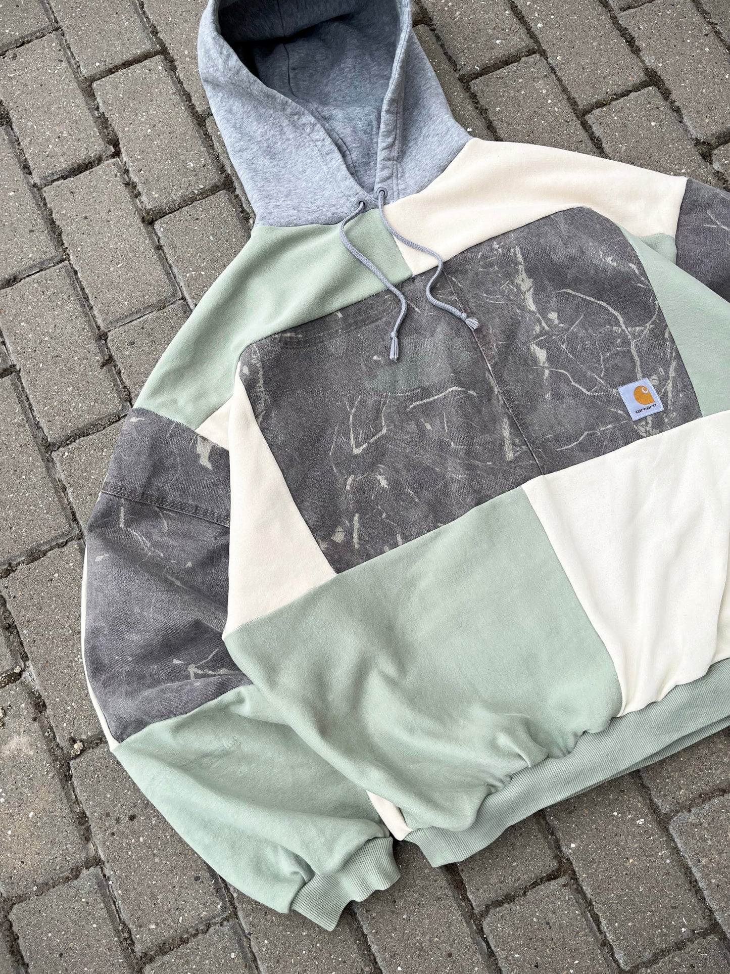 'PATCHWORK' HOODIE (XXL)