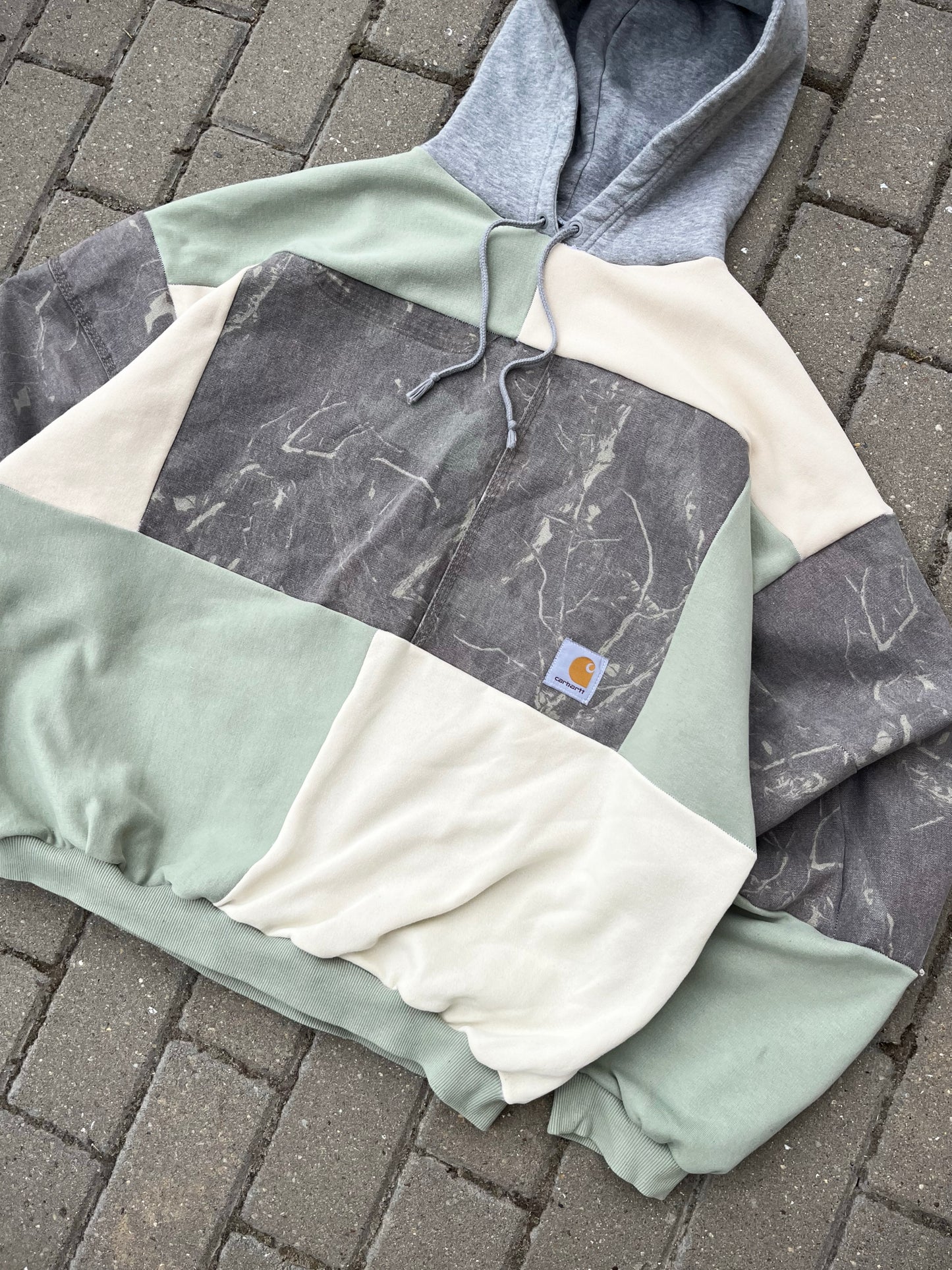 'PATCHWORK' HOODIE (XXL)