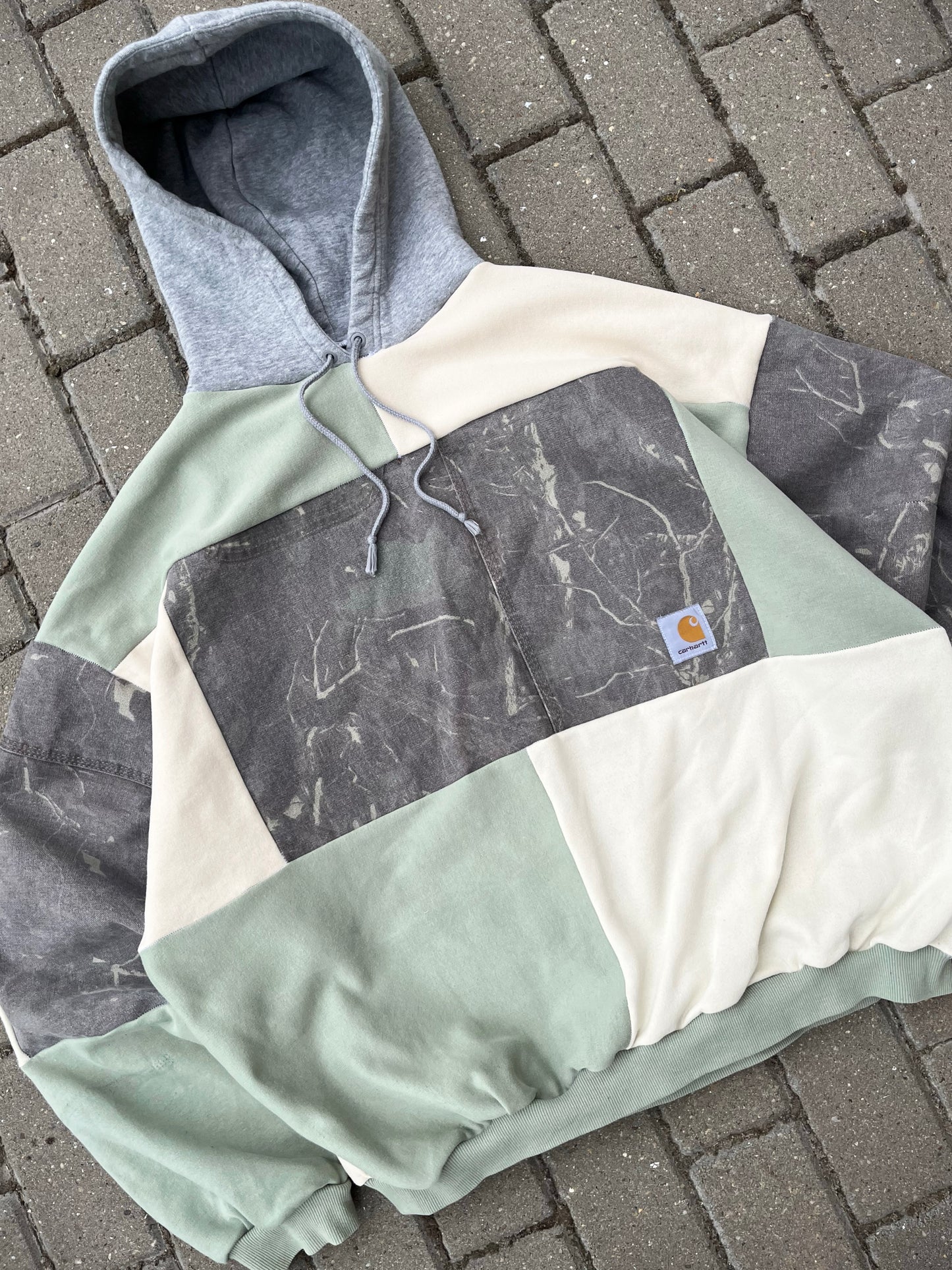 'PATCHWORK' HOODIE (XXL)