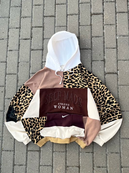 'PATCHWORK' HOODIE (XL)