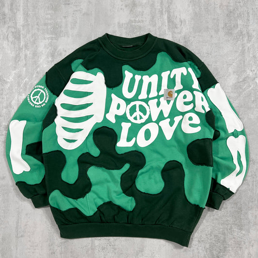 'UNITY POWER LOVE' SWEATSHIRT (XL)