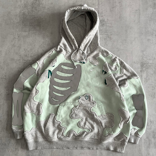 'BONES' REFLECTIVE HOODIE (L)