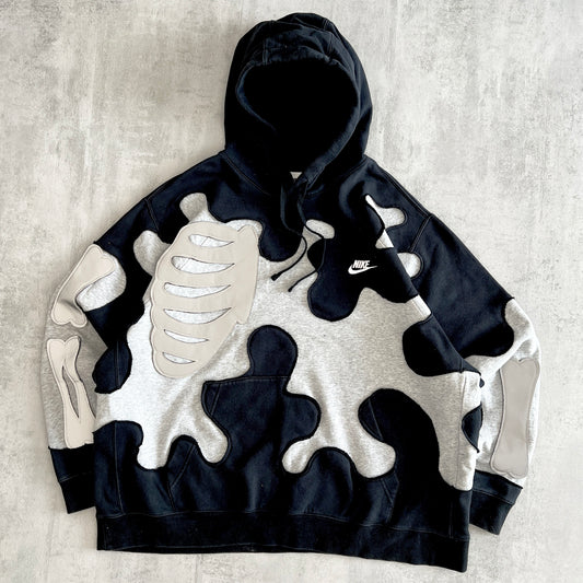 'BONES' REFLECTIVE HOODIE (XXL)