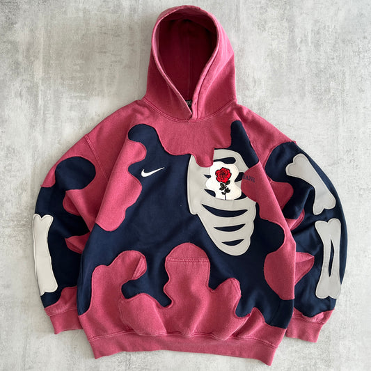 'BONES' REFLECTIVE HOODIE (L)