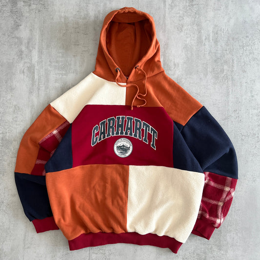 'PATCHWORK' HOODIE (XL)