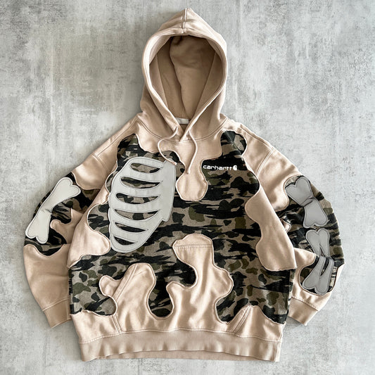 'BONES' REFLECTIVE HOODIE (L)