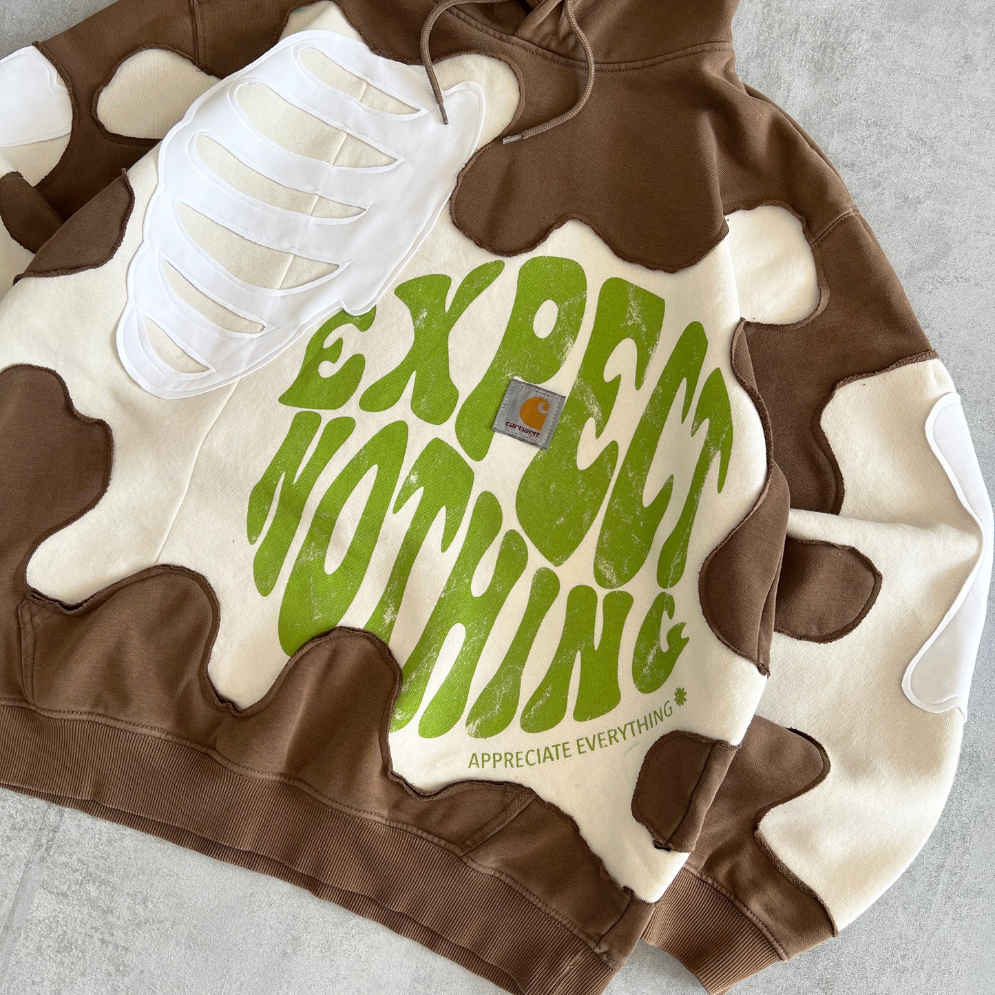 'EXPECT NOTHING' HOODIE (M)