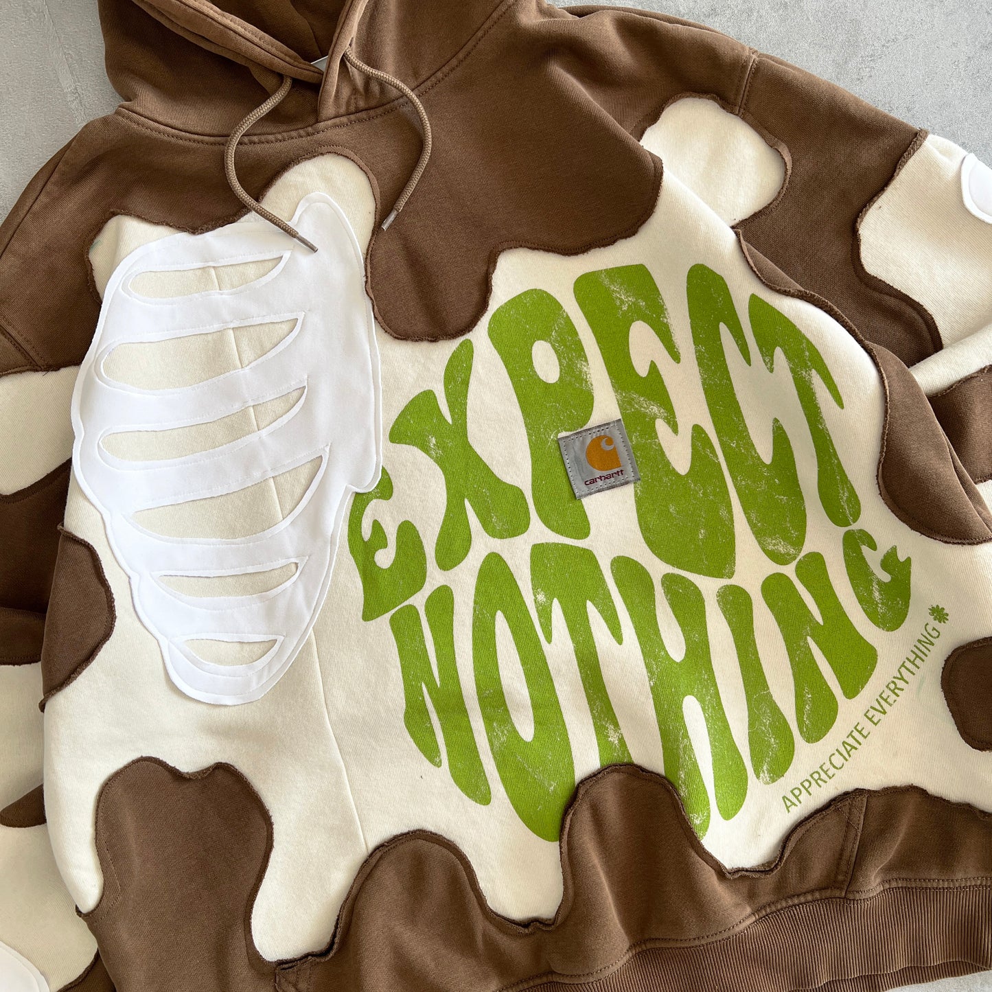 'EXPECT NOTHING' HOODIE (M)