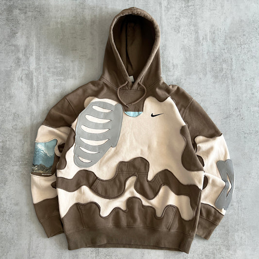 'BONES' REFLECTIVE HOODIE (M)