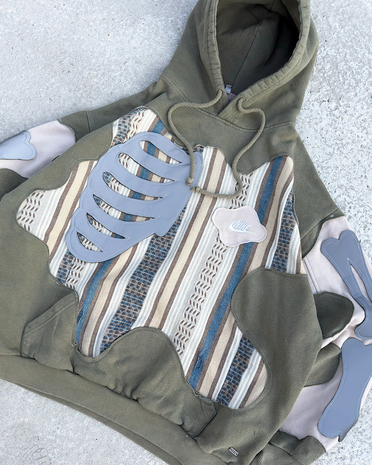 'COOGI STYLE' REFLECTIVE HOODIE (M)