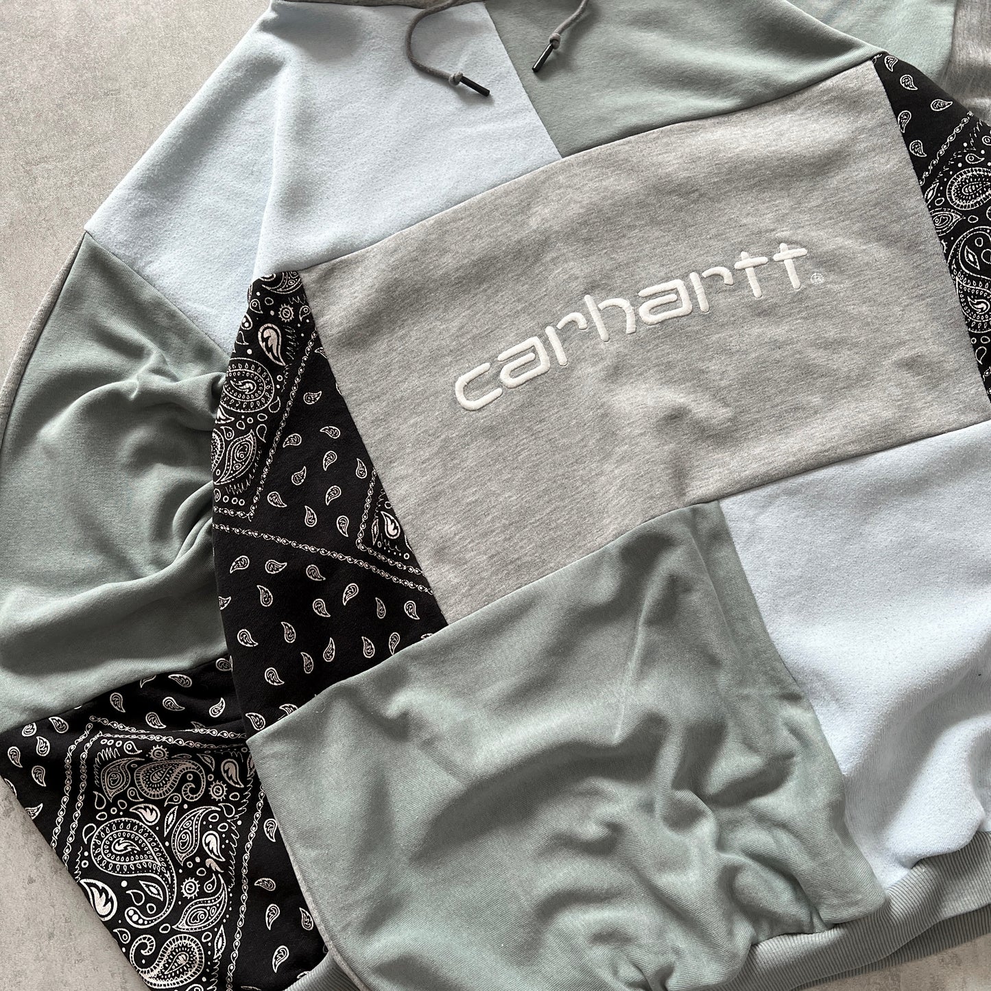 'PATCHWORK' HOODIE (XL)