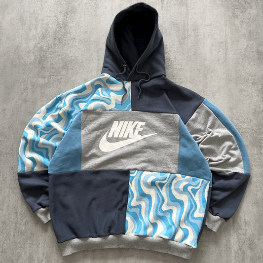 'PATCHWORK' HOODIE (XL)