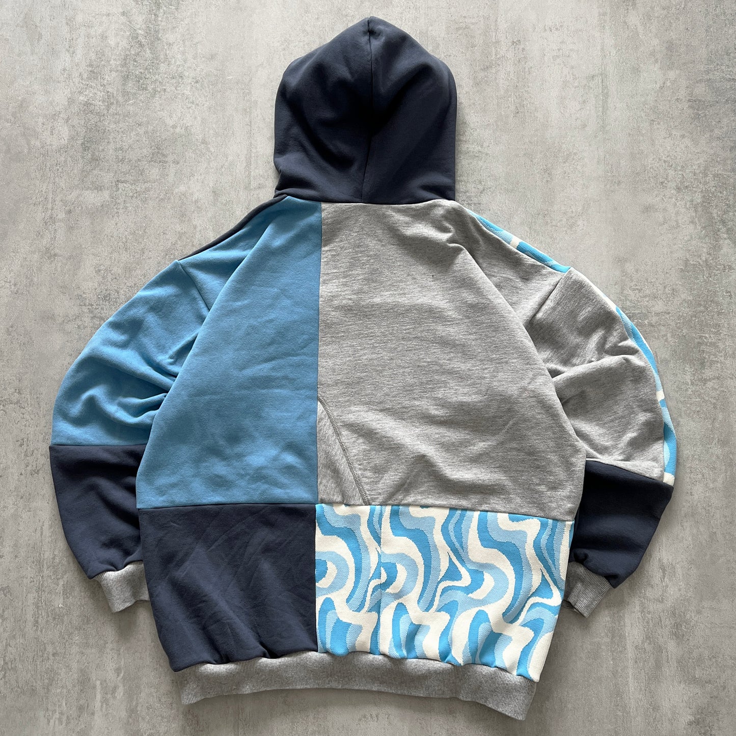 'PATCHWORK' HOODIE (XL)