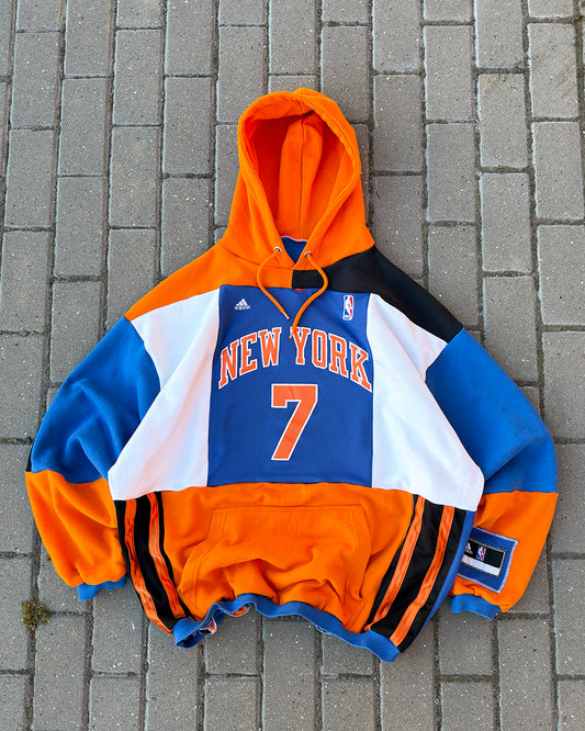 'ANTHONY' PATCHWORK HOODIE (XXL)