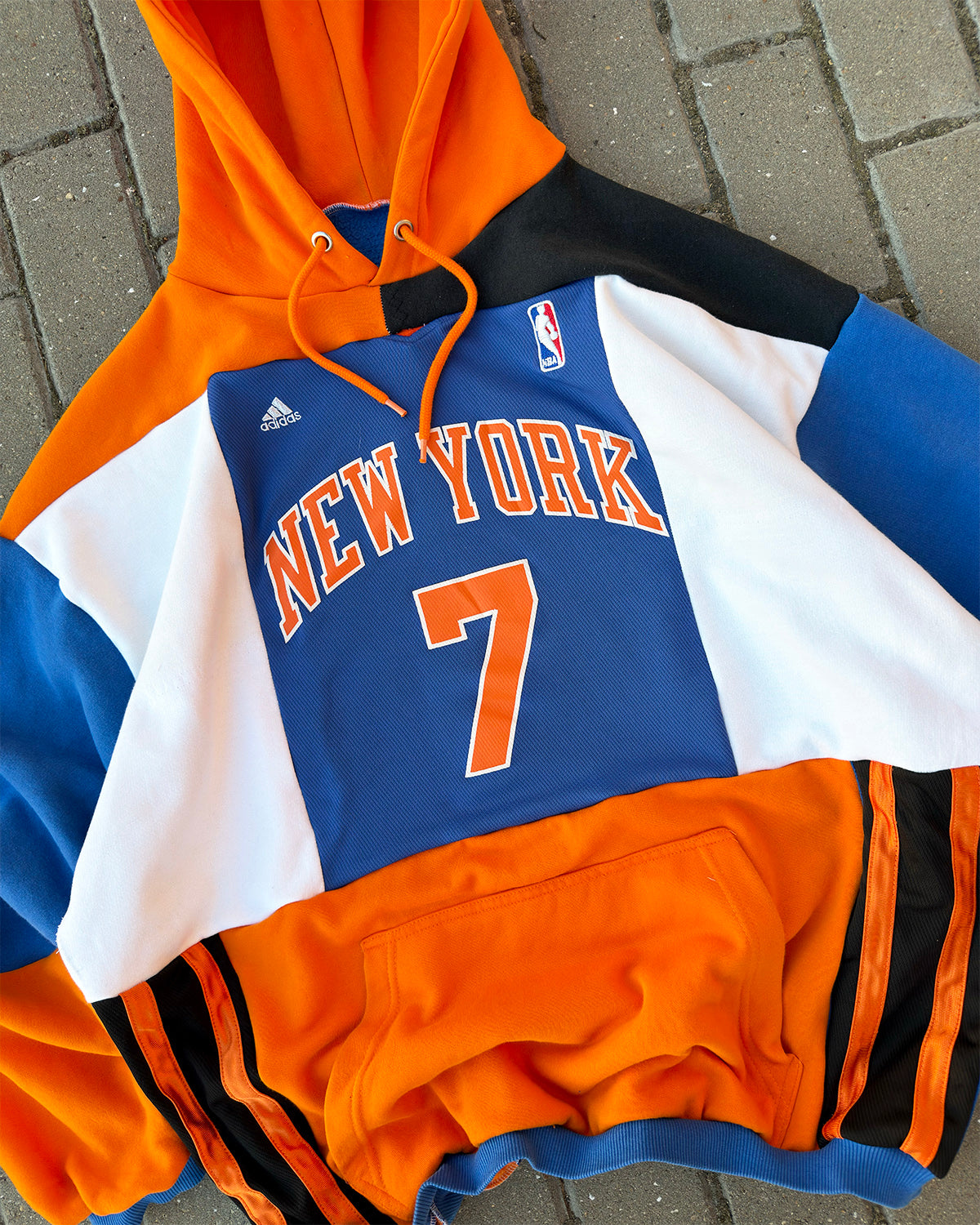 'ANTHONY' PATCHWORK HOODIE (XXL)