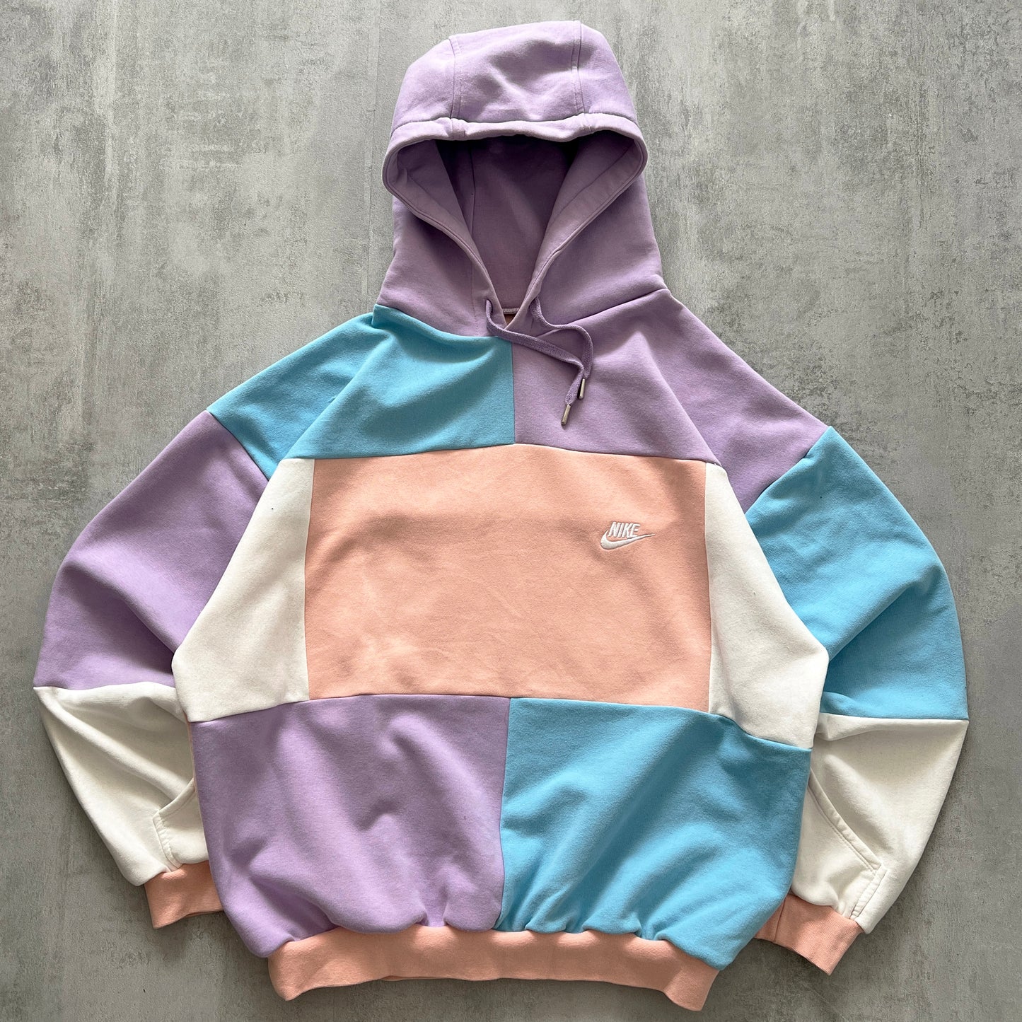 'PATCHWORK' HOODIE (XL)