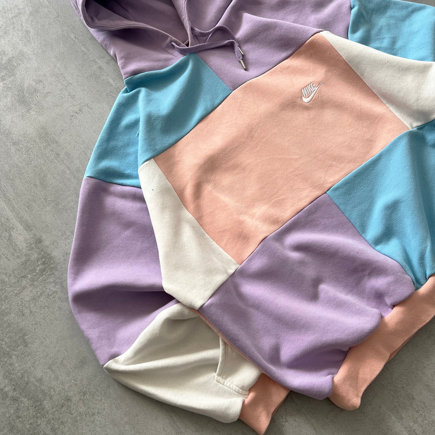 'PATCHWORK' HOODIE (XL)