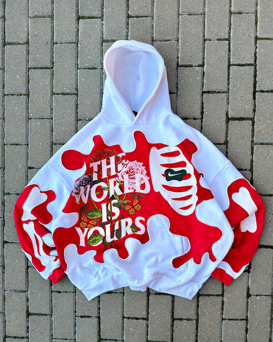 'THE WORLD IS YOURS' HOODIE (XXL)