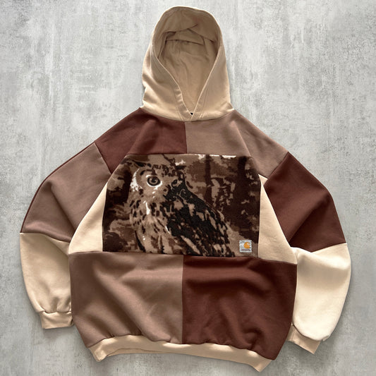 'PATCHWORK' HOODIE (XL)