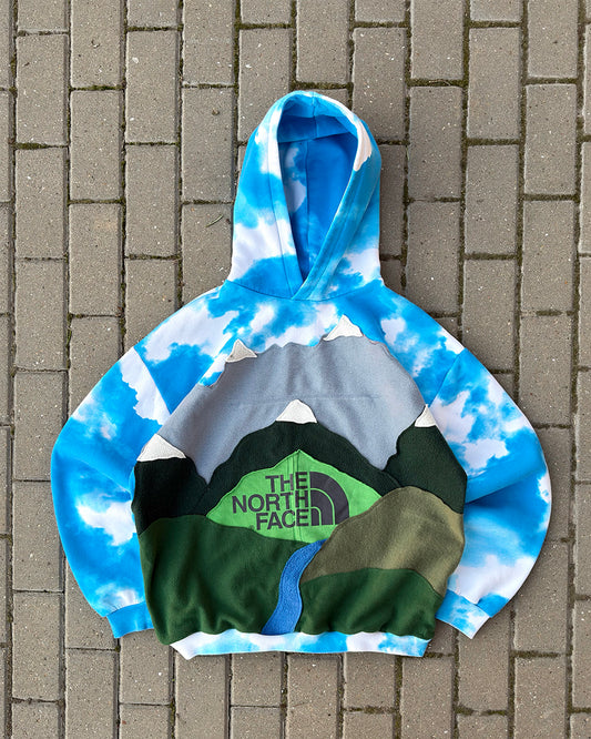 'MOUNTAINS' HOODIE (L)