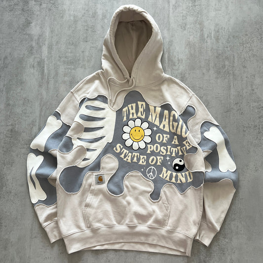 'POSITIVE STATE OF MIND' HOODIE (XL)