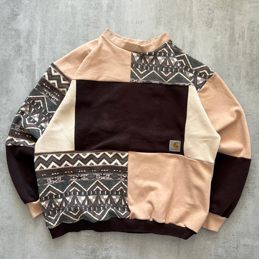 'PATCHWORK' SWEATSHIRT (XL)