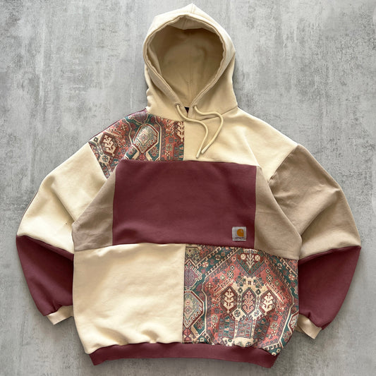 'PATCHWORK' HOODIE (XL)