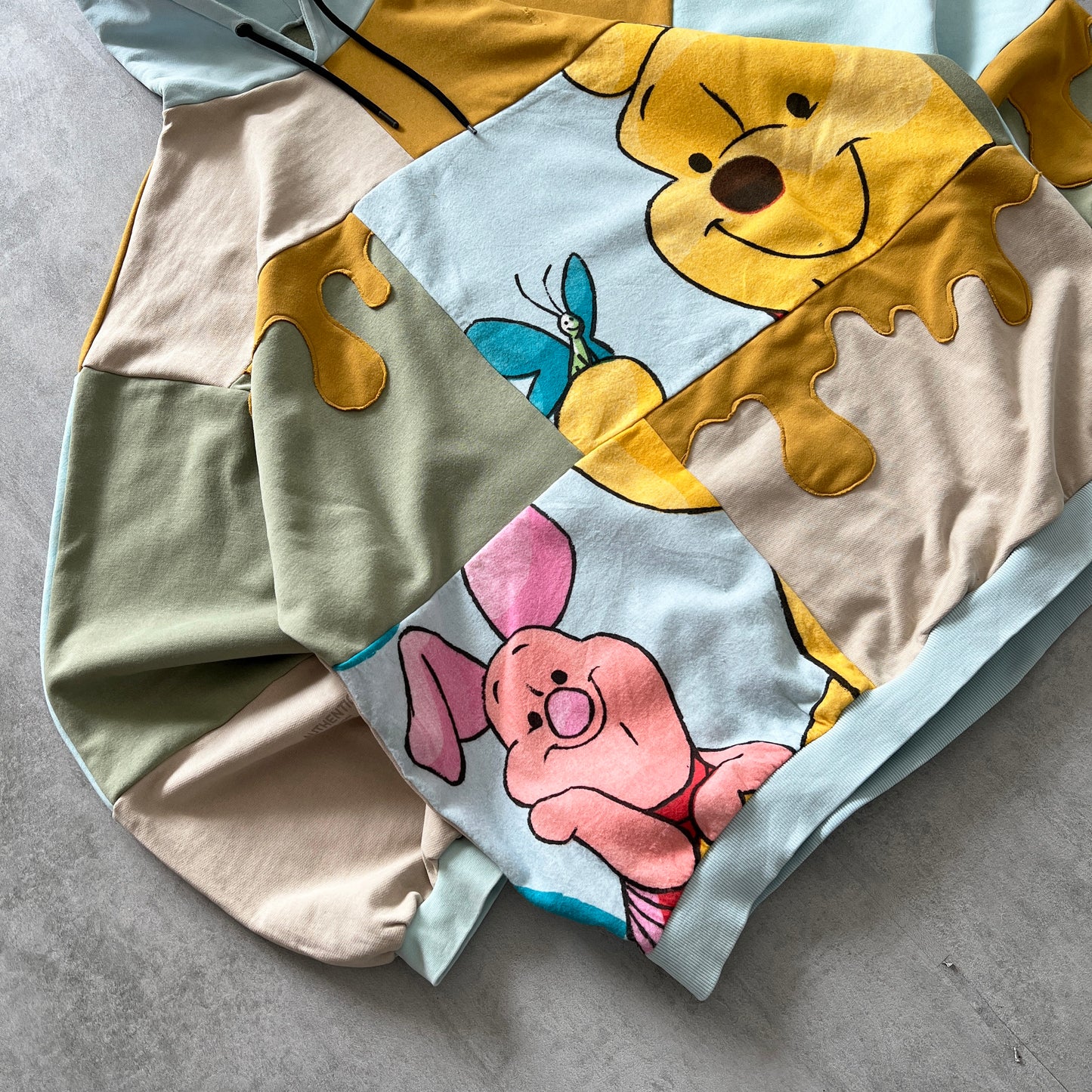 'HUNNY' PATCHWORK HOODIE (XXL)